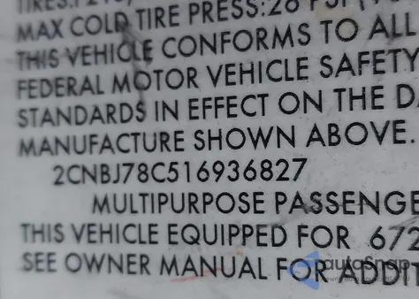 2001 Chevrolet Tracker Zr2 z USA, uszkodzony, nr VIN 2CNBJ78C516936827